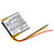 Replacement Battery for BL Everest Elite 300,E45BT,E55BT,Live 650BT NC, Li-Polymer 610mAh