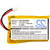190 mAh for KOAMTAC KDC-BAT100,02-980-8680