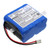Replaces battery for EDAN F6, F9 Fetal Monitor, TWSLB-006, 5200mAh