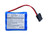2500 mAh for Keeler 65808,250AFH6YMXZ