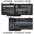 Replacement Battery for DELL Latitude 3150, 3160, 5450, E3550, E5250, G5M10, 7V69Y, Li-Polymer 6850mAh