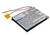 1300 mAh for MODECOM 1ICP4/44/54(2PIN60)