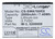 2000 mAh for Sierra Wireless W-3,5200008
