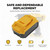 3000 mAh for DeWalt DCB102,DCB105,DCB107,DCB112,DCB115,DCB118,DCB120,DCB121,DCB123,DCB125
