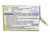 2000 mAh for SkyGolf GPS0320MG051,ENCPT505068HT