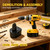 2000 mAh for DeWalt DC9062,DC9071,DC9091,DC9096,DC9099,DE9036,DE9037,DE9038,DE9039,DE9061