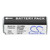 600 mAh for Canon NB-9L