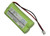 750 mAh for Audioline BC101276,08C/CP18NM