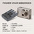 830mAh Battery for Canon NB-1L, NB-1LH, PR-100DG, Digital IXUS 500, IXY Digital 300a, PowerShot S300, Digital IXUS V
