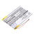 750 mAh for Sony LIS1401,7Y19A60823,1-756-763-11