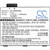 4750 mAh for AT&T W-20