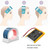 Replacement Battery for Hairmax Laserbrand 82, Li-Polymer 2500mAh