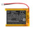 Replacement Battery for Hairmax Laserbrand 82, Li-Polymer 2500mAh