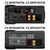 2200mAh Replacement Battery for Motorola APX2000, CP7668, APX3000, DP2400, DP4000, DP4600, PMNN4406, PMNN4409, PMNN4412 With Type-C Port Charger