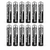Side view of Panasonic Powerline LR03ADB AAA industrial batteries in box