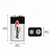 Front view of Energizer MAX 522BP2 9V batteries two-pack card