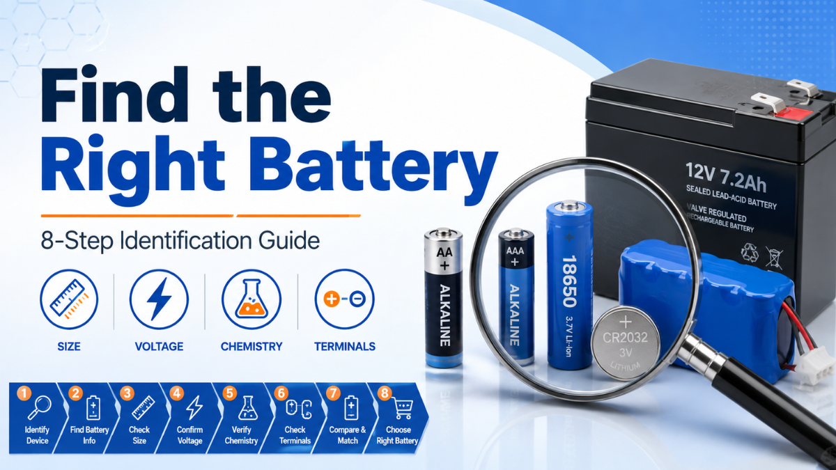Find the Right Battery - 8-Step Identification Guide