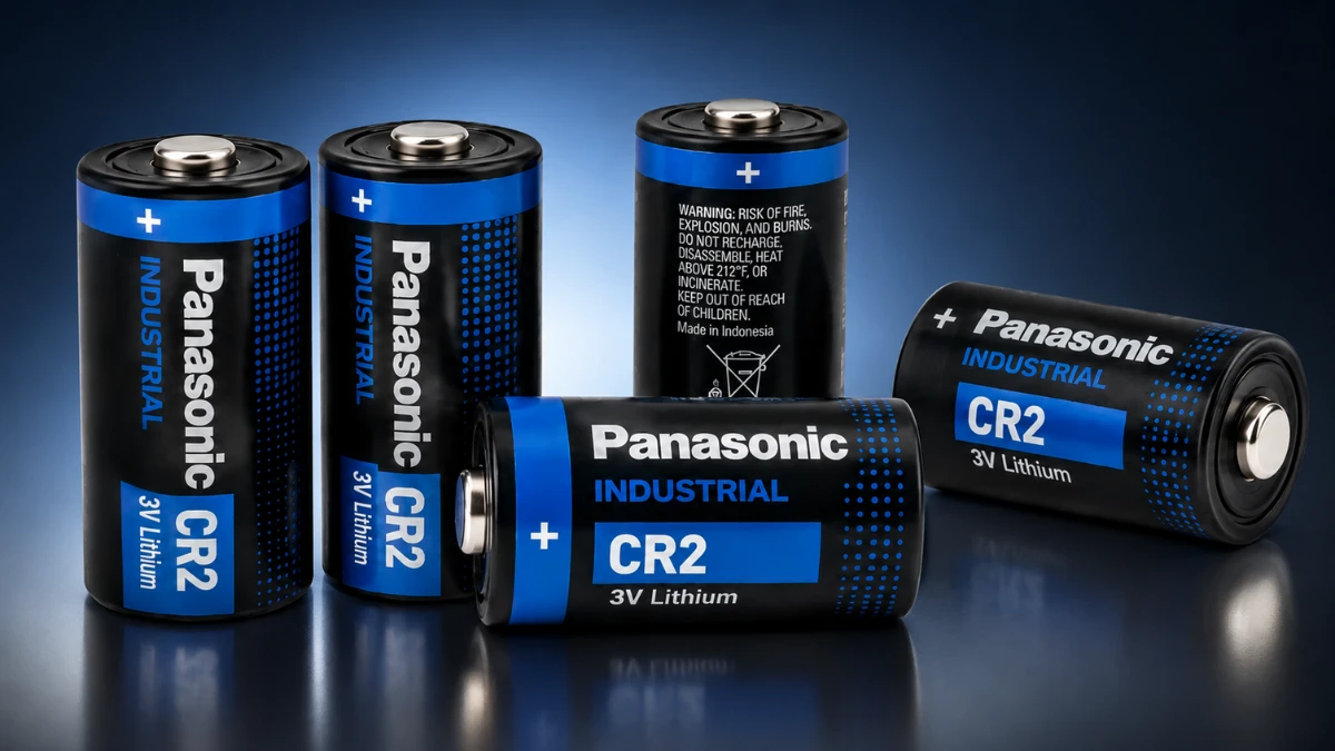 Panasonic Industrial CR2 lithium battery