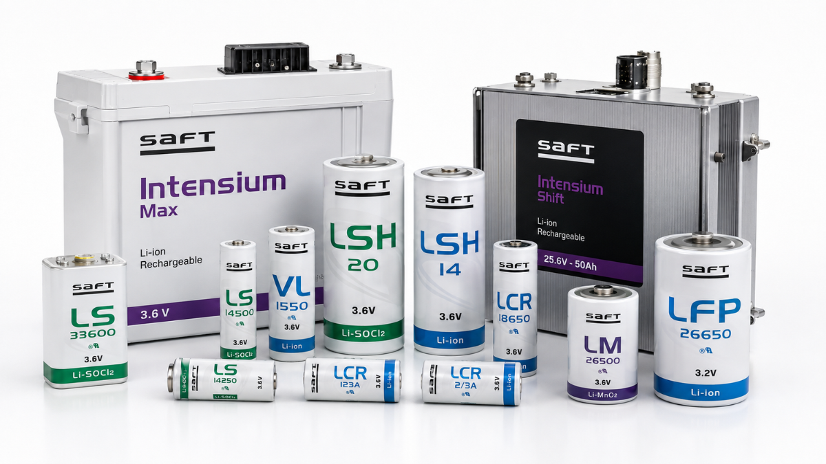 Saft lithium battery