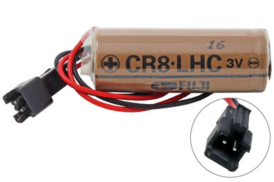 CR8-LHC 37858 Battery Replacement For Toto Flush-2 Wallingford Toilet Flusher - 3V 3000mAh Lithium