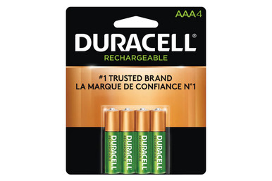 AAA Duracell (DX2400) NiMH 900 mAh Batteries (4 Card)