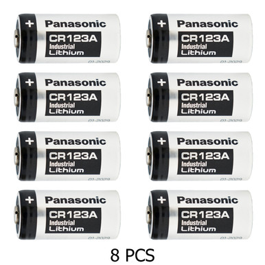 400 pcs of Panasonic Lithium CR123A 3V Batteries 