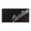 Cavaliers Rainbow Script Desk Mat