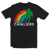 Cavaliers Standing Man Rainbow Tee