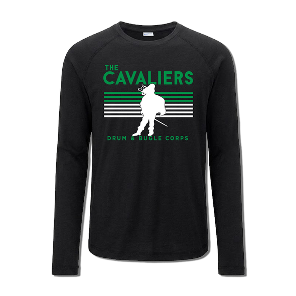 Cavaliers Standing Man Line Performance Long Sleeve