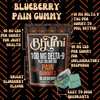 Bhumi Pain Blueberry Gummies - 100 mg D9, 400 mg CBG, 400 mg CBD