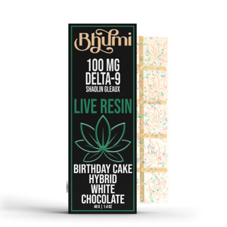 Bhumi; Live Rosin Birthday Cake - Hybrid - White Chocolate - 100 mg D9