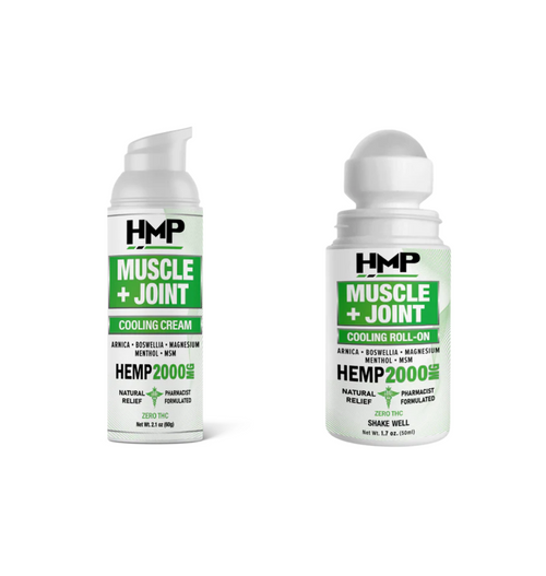 HMP Brand Muscle + Joint Recovery Topical 2000mg CBD