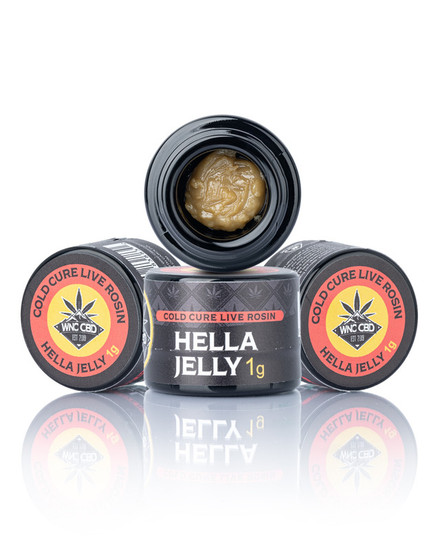 Hella Jelly Cold Cure Live Rosin (75.310% THCa)