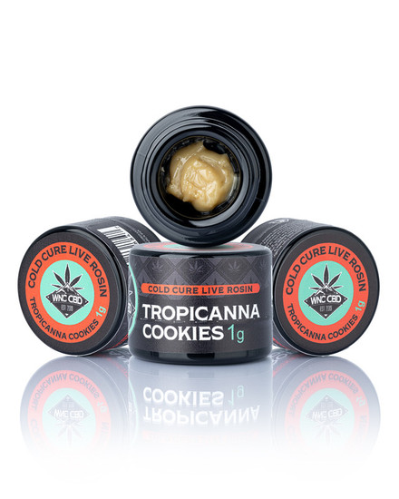Tropicanna Cookies Cold Cure Live Rosin (81.160% THCa)