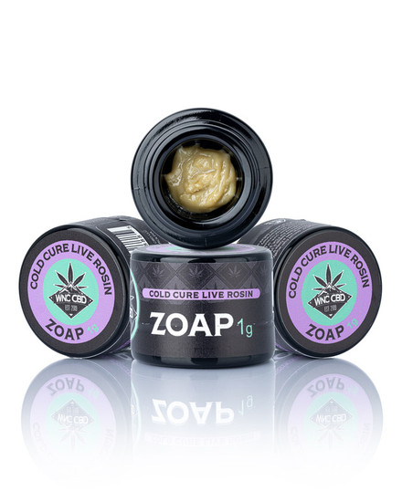 Zoap Cold Cure Live Rosin (82.150% THCa)