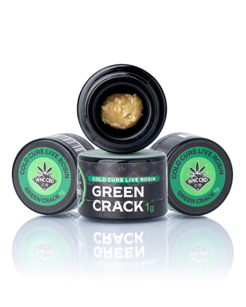 Green Crack Cold Cure Live Rosin (83.237% THCa) Green Crack Cold Cure Live Rosin (83.237% THCa)