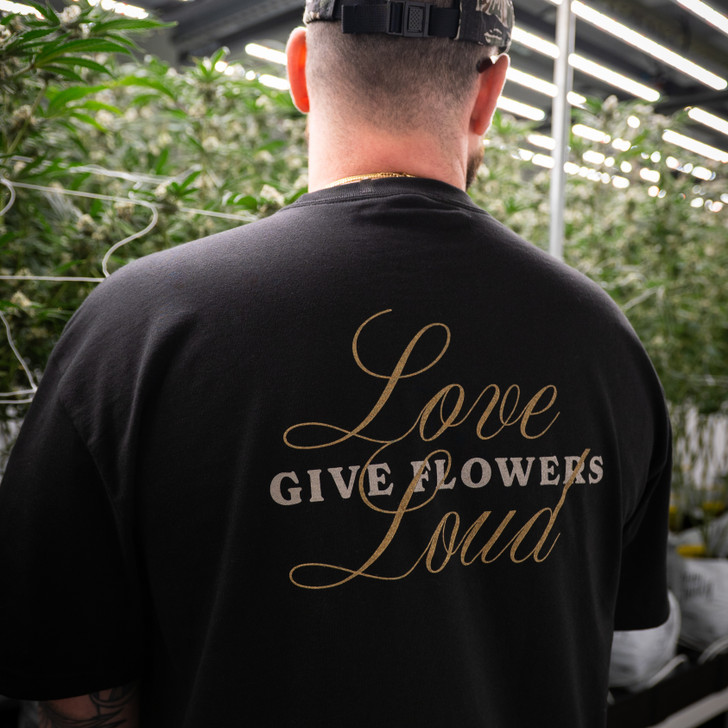 Love Loud- T-shirt- Black