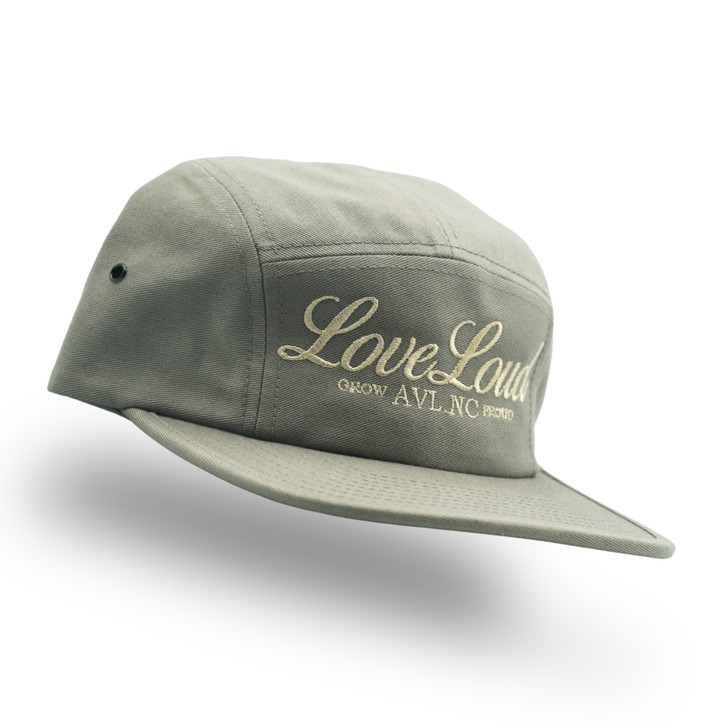 Love Loud Gray Camper Hat