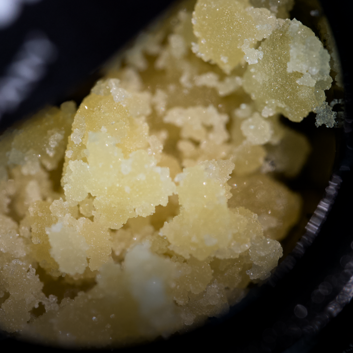 Sour Garlic Cookies Concentrate; THCa 59.373%