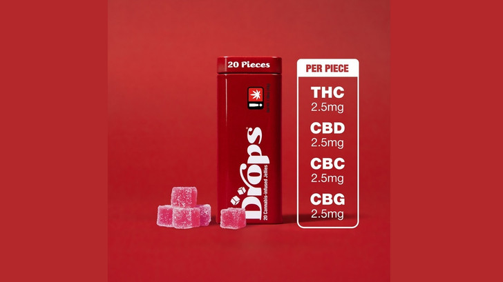 Drops Cannabis- Infused Jellies