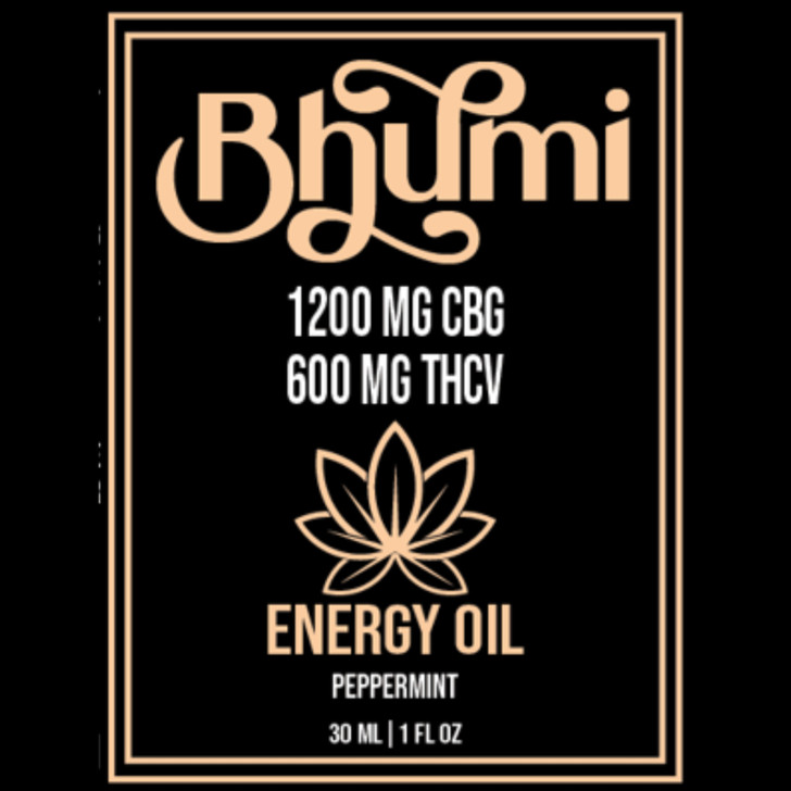 Bhumi Energy Peppermint Oil Tincture