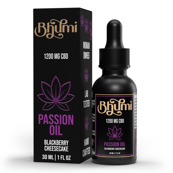 Bhumi Passion Oil Tincture - Blackberry Cheesecake