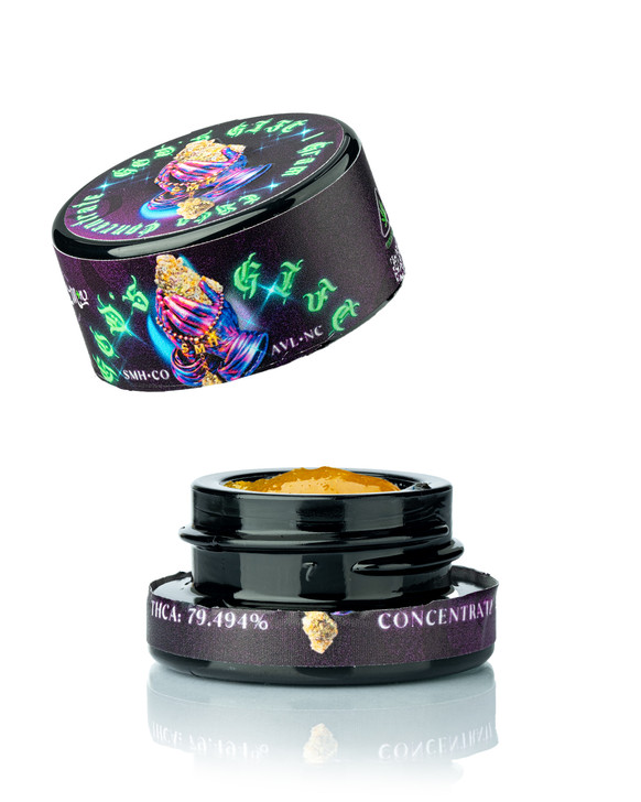 In-House Resin; God's Gift- THCa 79.494%