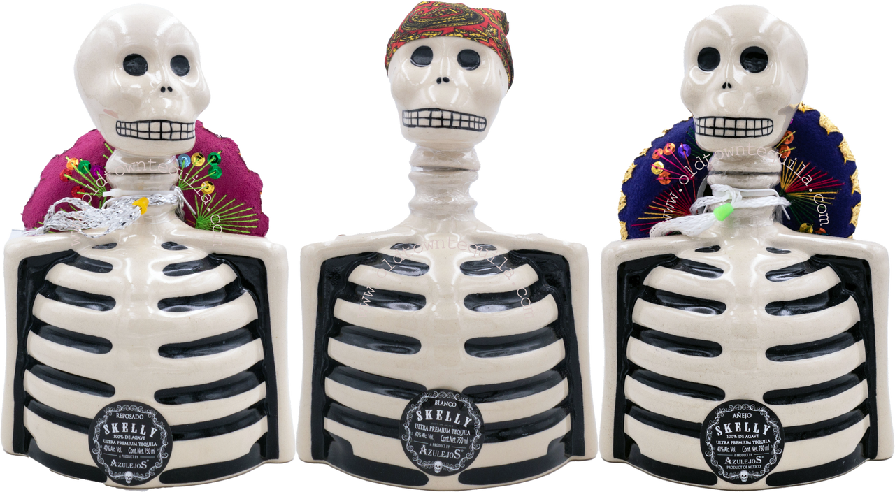 Skelly Tequila Full Expression Set Old Town Tequila