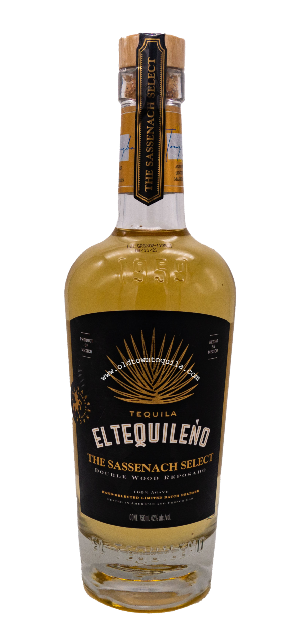 El Tequileño The Sassenach Select Double Wood Reposado Tequila Old