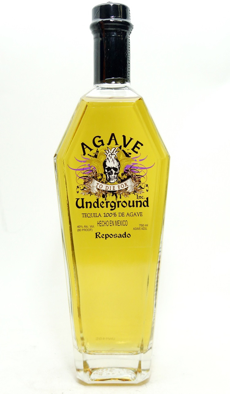 Agave Underground Anejo tequila Old Town Tequila