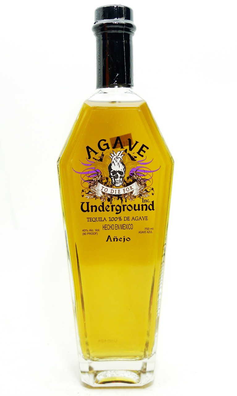 Agave Underground Anejo tequila Old Town Tequila