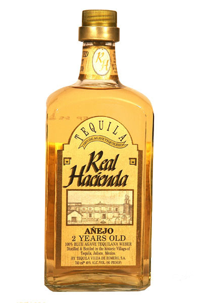 Real Hacienda Tequila 2 year Anejo Old Town Tequila
