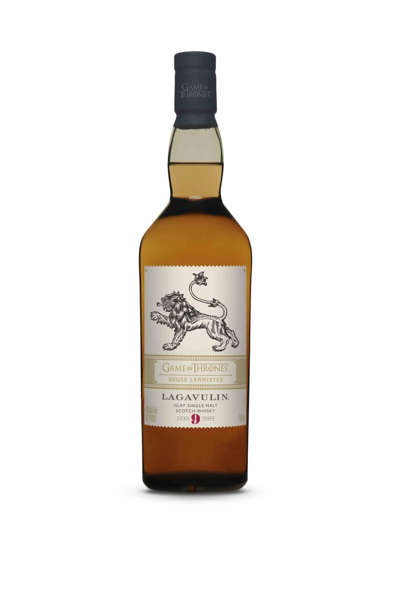 Lagavulin Game of Thrones House Lannister 9 Year Scotch Old Town Tequila