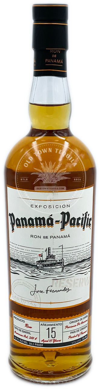 Panama Pacific Aged 15 Years Rum 750ml - Old Town Tequila